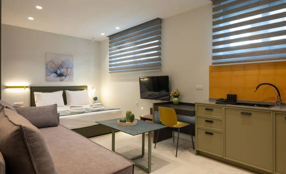 Mosaic Urban Living Heraklion City Deluxe Studio Basement 2