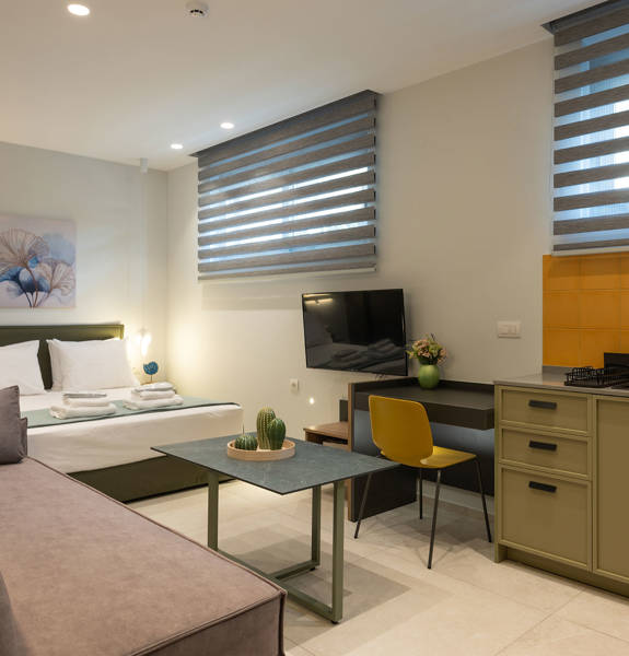 Mosaic Urban Living Heraklion City Deluxe Studio Basement 2